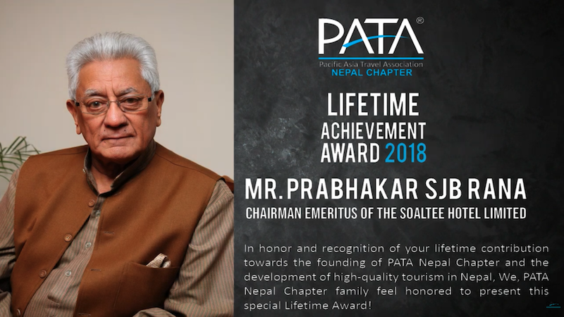 2018 - Mr. Prabhakar SJB Rana
